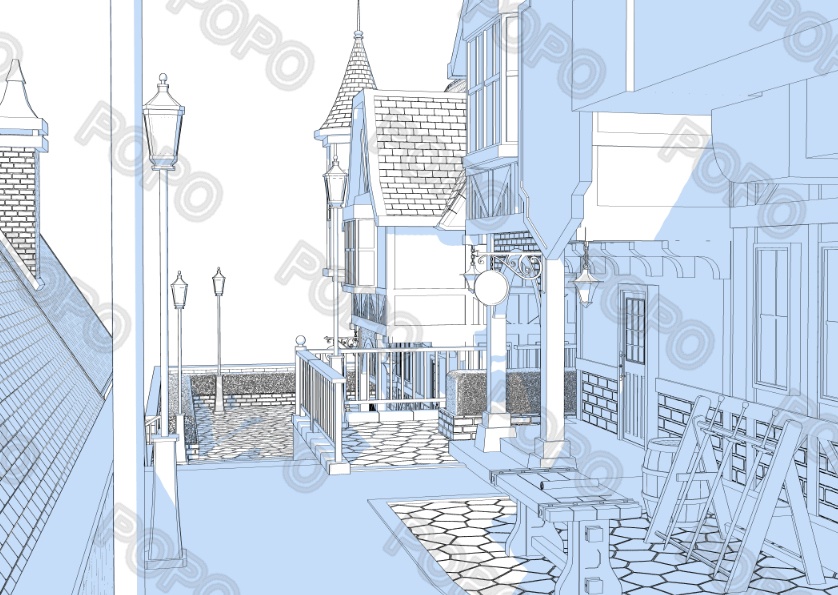 3Dファンタジー風ロケーション23
