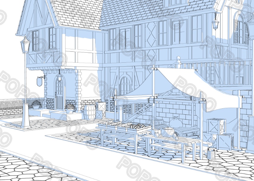 3Dファンタジー風ロケーション23