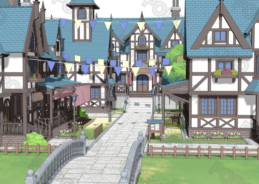 3Dファンタジー風ロケーション24