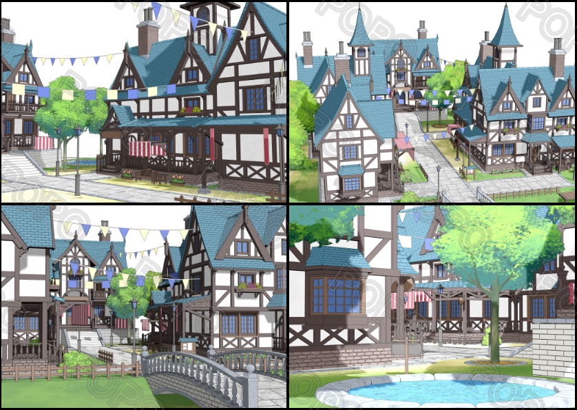 3Dファンタジー風ロケーション24