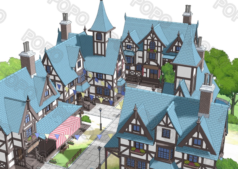 3Dファンタジー風ロケーション24