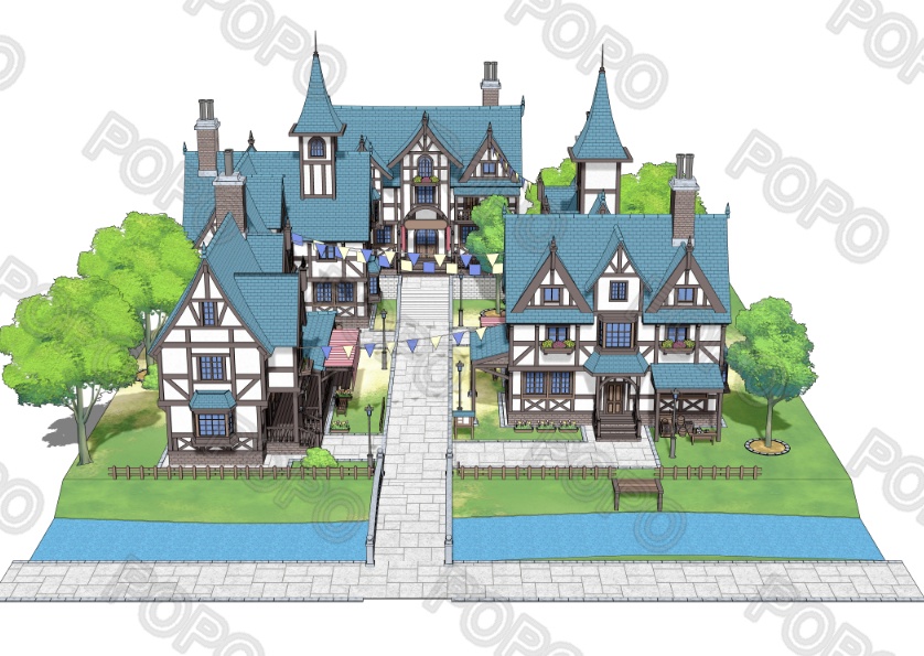 3Dファンタジー風ロケーション24
