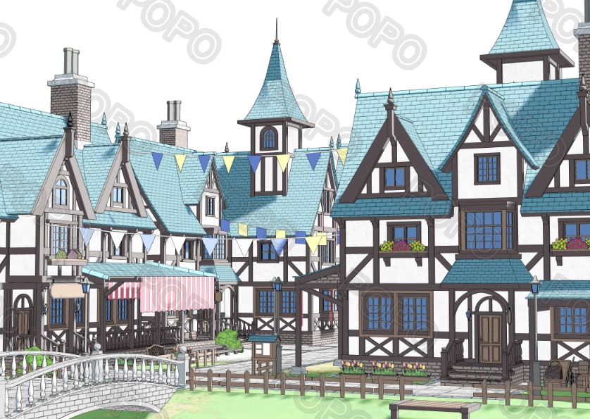 3Dファンタジー風ロケーション24