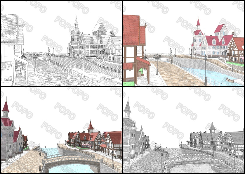 3Dファンタジー風ロケーション21