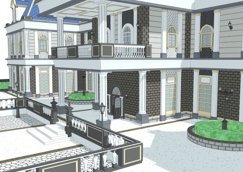 3Dファンタジー風邸宅03