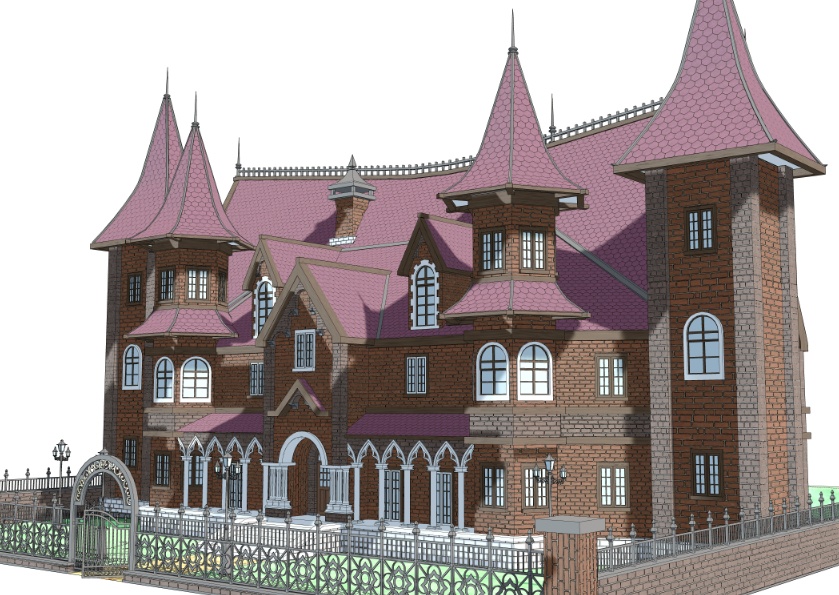 3Dファンタジー風邸宅04