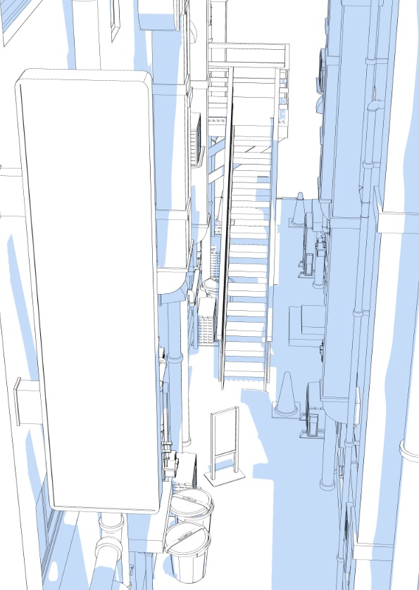 3D路地裏03