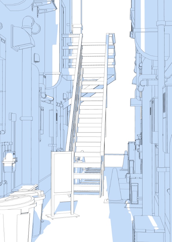 3D路地裏03