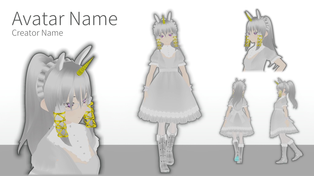 BLACKSOULS2.白の一角獣ユニス.White Unicorn Unis