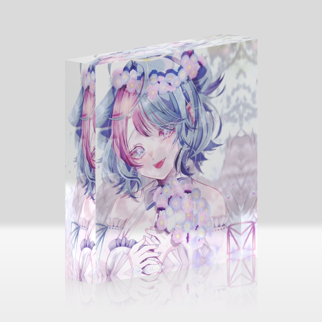 【桜滴おはな】アクリルブロック(2025誕生日ver.)