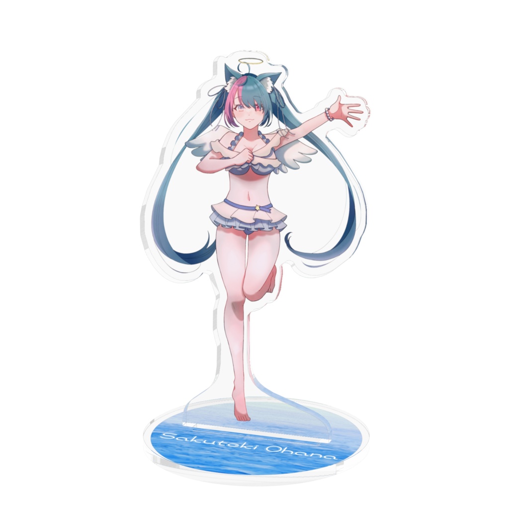 【桜滴おはな】アクリルフィギュア (2025夏ハニカミver.)