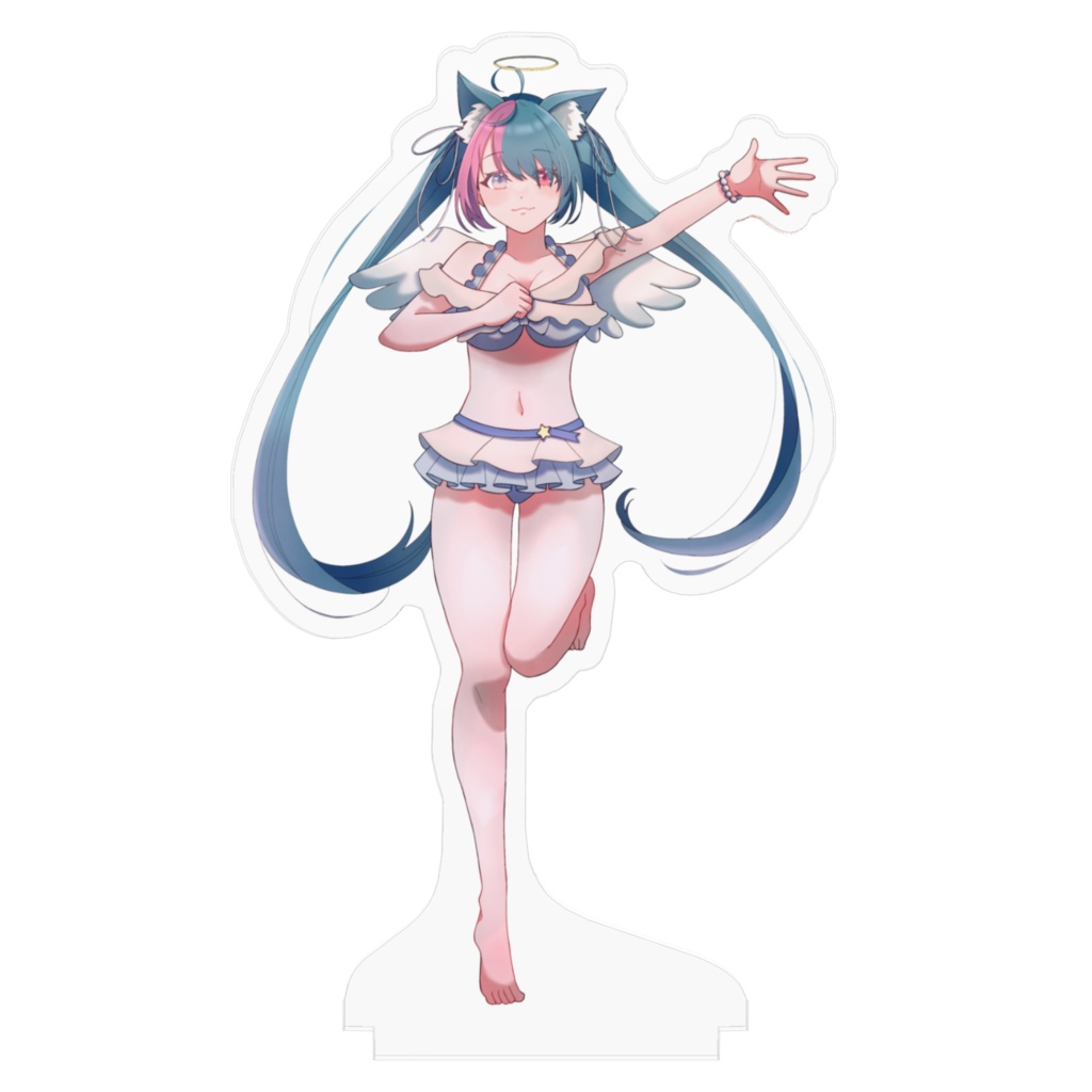 【桜滴おはな】アクリルフィギュア (2025夏ハニカミver.)【常設】