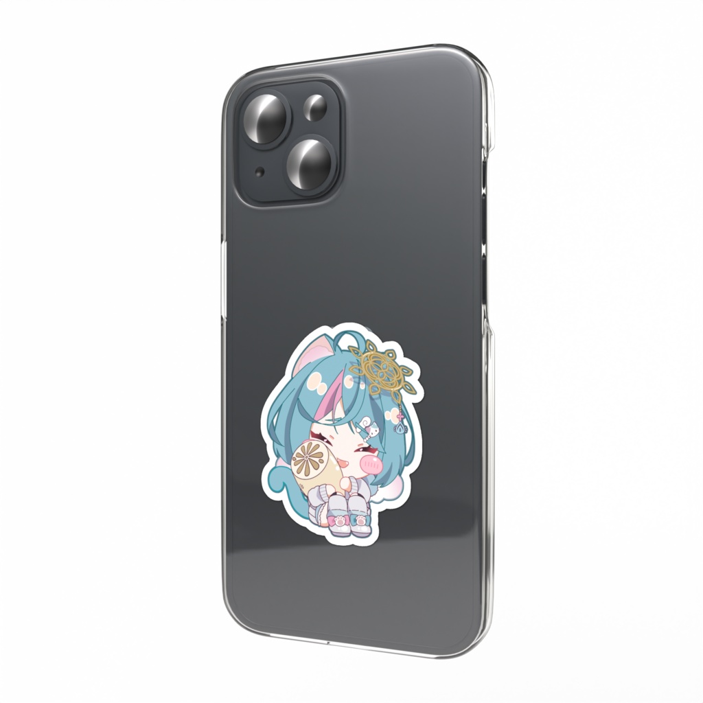 【桜滴おはな】スマホステッカー(れんこん大好きver.)【新モデル記念/常設】