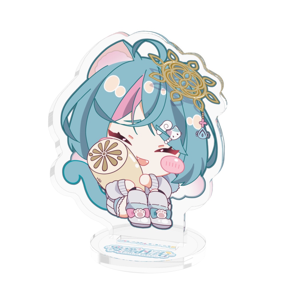 【桜滴おはな】ミニアクリルフィギュア (れんこん大好きver.)【新モデル記念/常設】