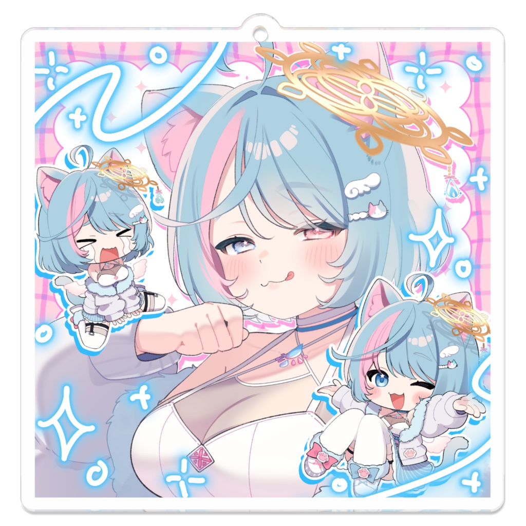 【桜滴おはな】つめこみアクリルキーホルダー (01)【常設】