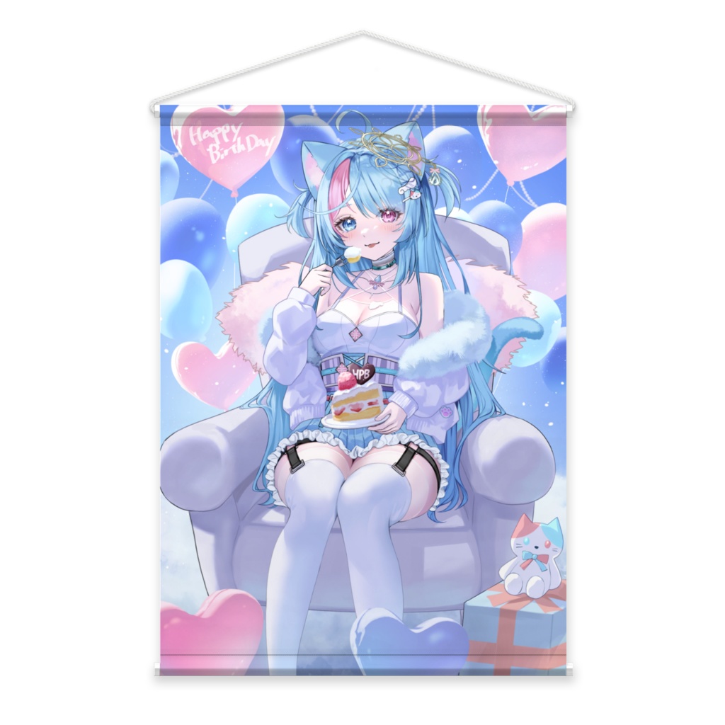 【桜滴おはな】B2タペストリー (2026誕生日ver.)【限定】