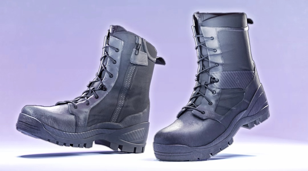 Tactical Boots | タクティカル・ブーツ VRChat / 3D