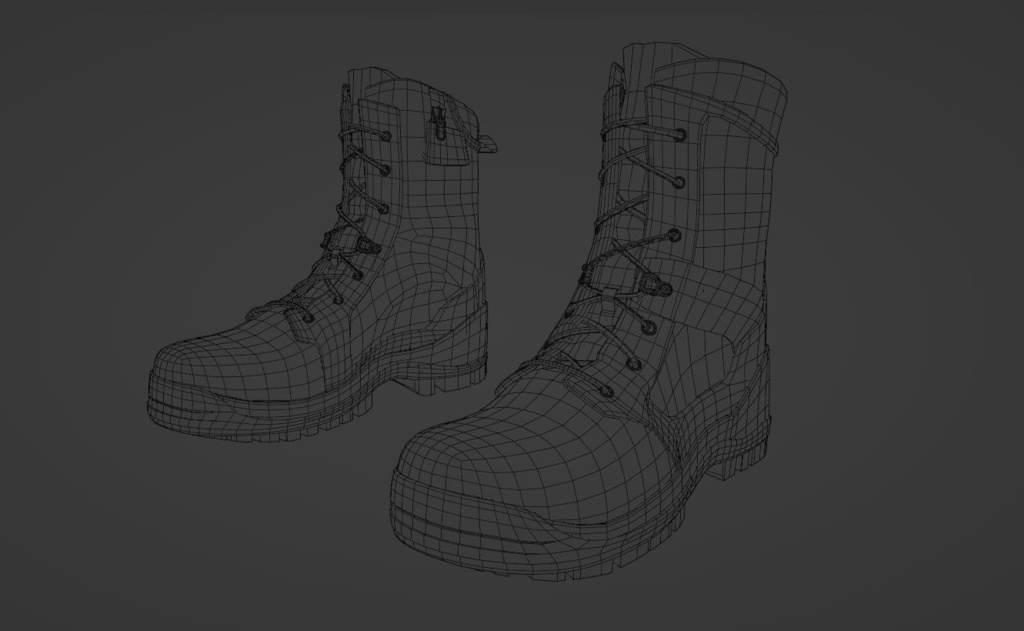 Tactical Boots | タクティカル・ブーツ VRChat / 3D