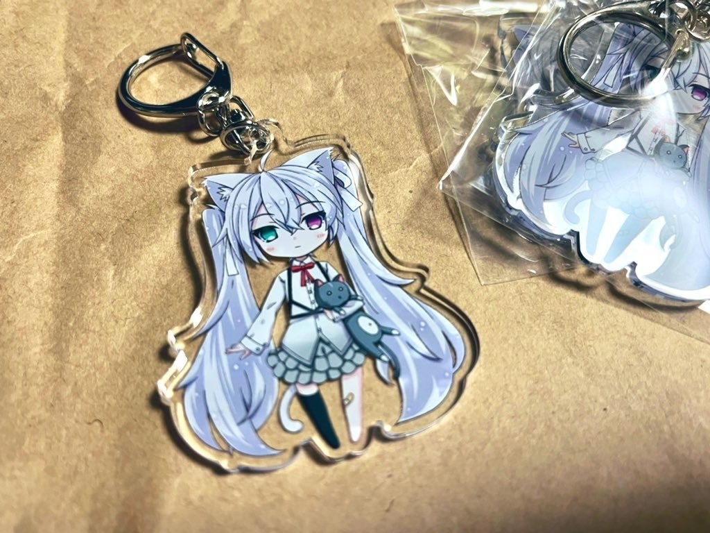 にゃーごミク アクリルキーホルダー