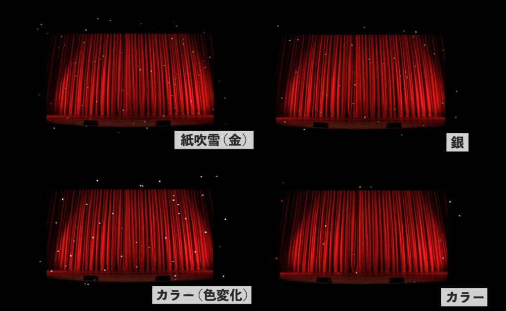 【無料4種~】舞い散る花吹雪・紙吹雪【APNG】