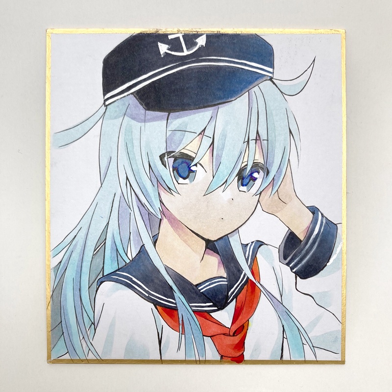 直筆イラスト 艦これ 響