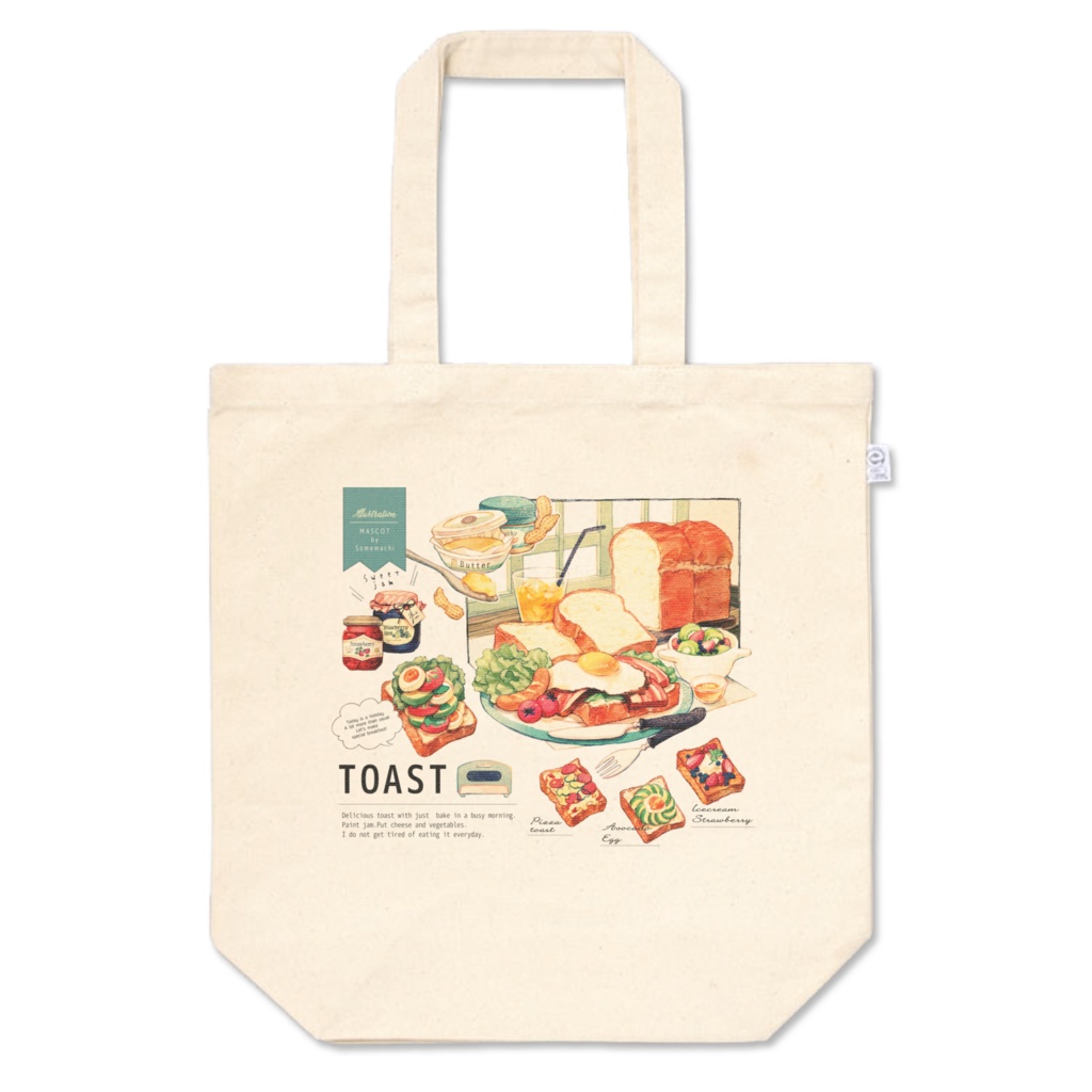 トートバッグ「Bread Life」