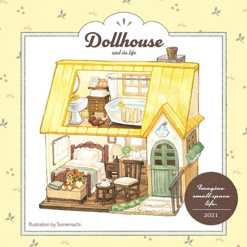 イラスト集「Dollhouse and its life」
