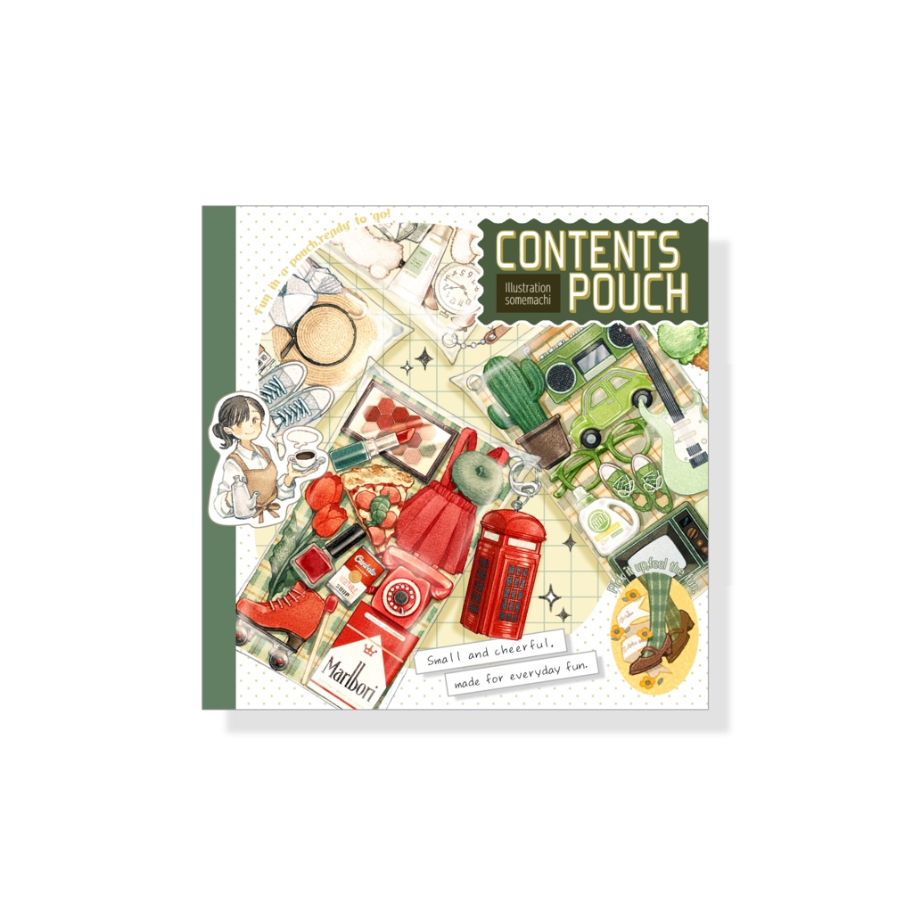 イラスト集「CONTENTS POUCH」