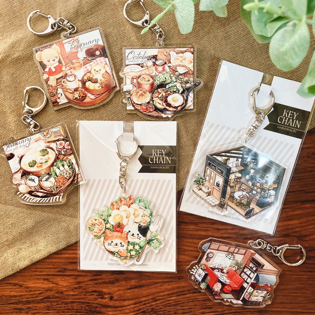 アクリルキーホルダー