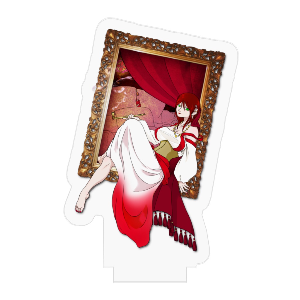 アクリルフィギュア(額縁の女)S