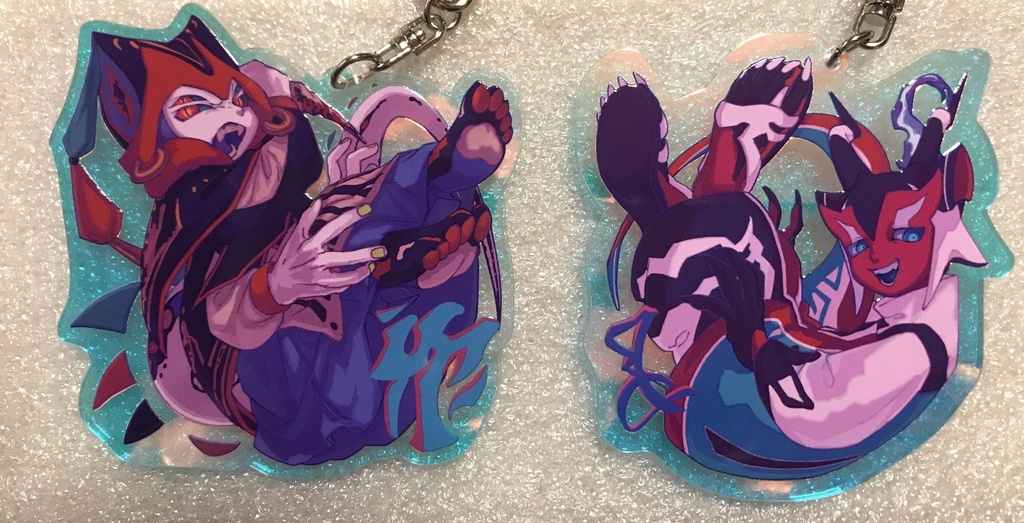 アクリルキーホルダー(ウカラ・ビャクダン)