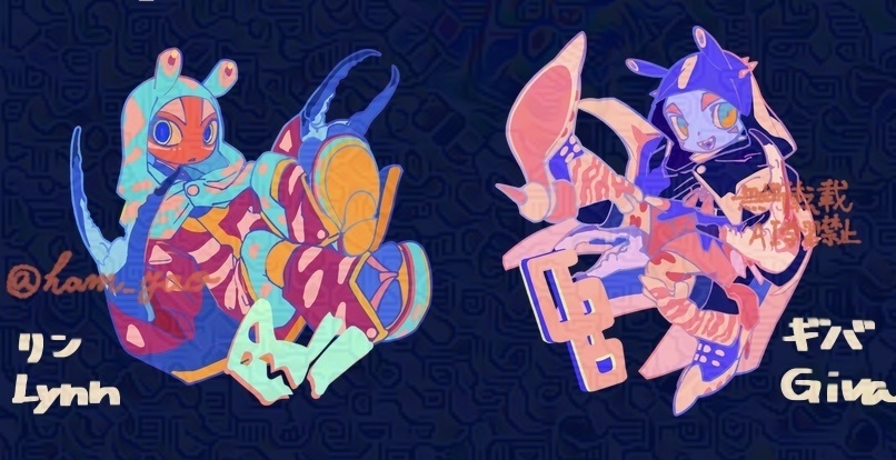 アクリルキーホルダー(ギバ・リン)