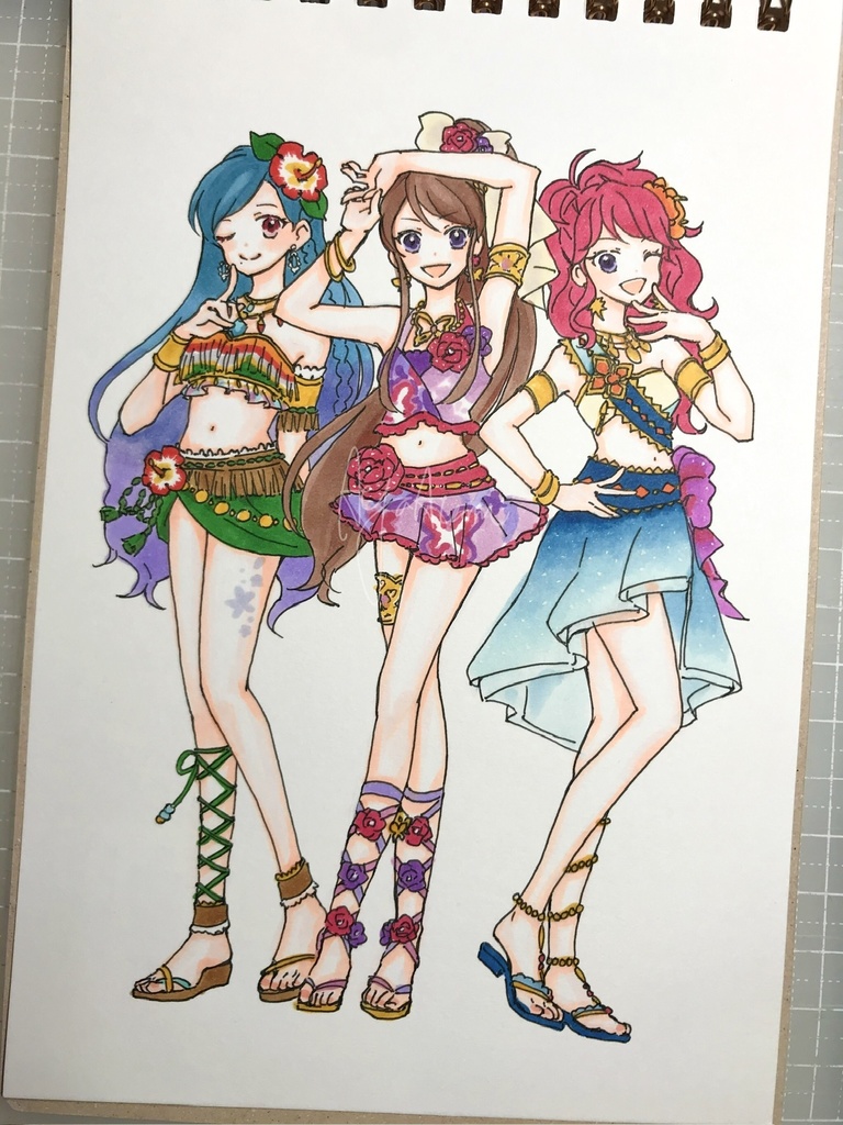 イラスト そら 蘭 珠璃