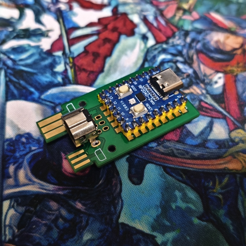 Game-Boy-Zero-Link-Board 完成基板
