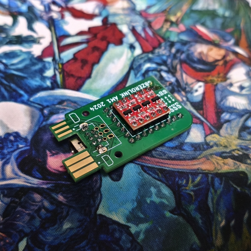 Game-Boy-Zero-Link-Board 完成基板