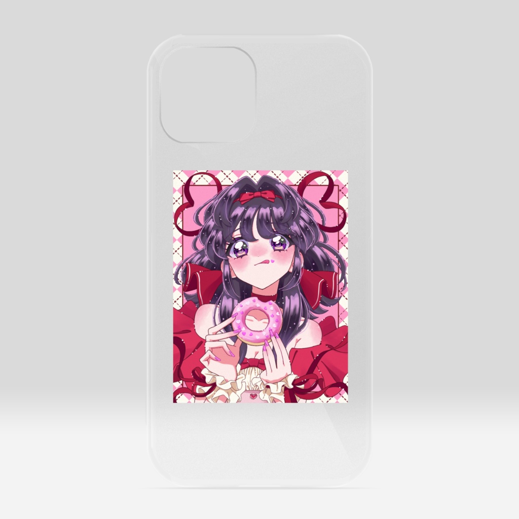 バレンタインは私が食べちゃいました♡‐クリアiPhoneケース