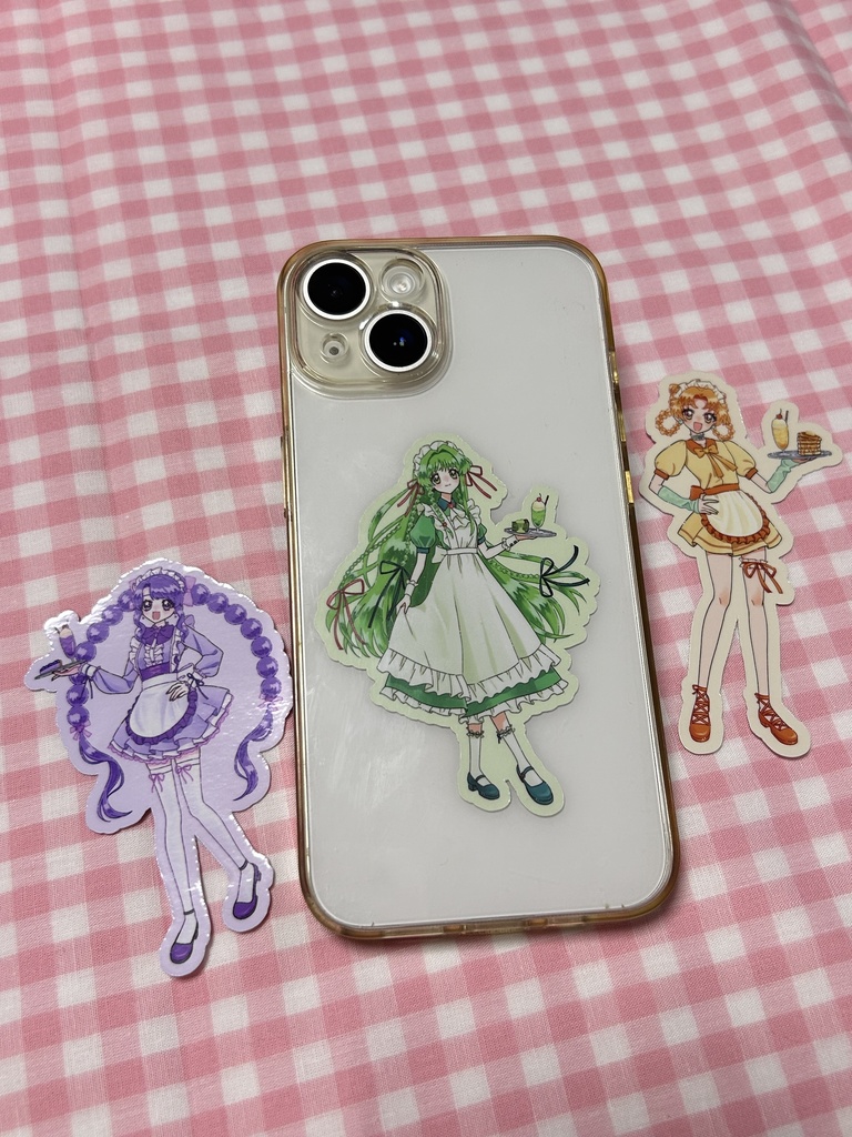 メイドさんステッカー
