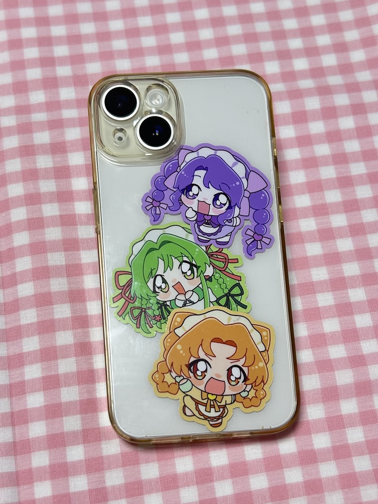 ちびメイドさんステッカー