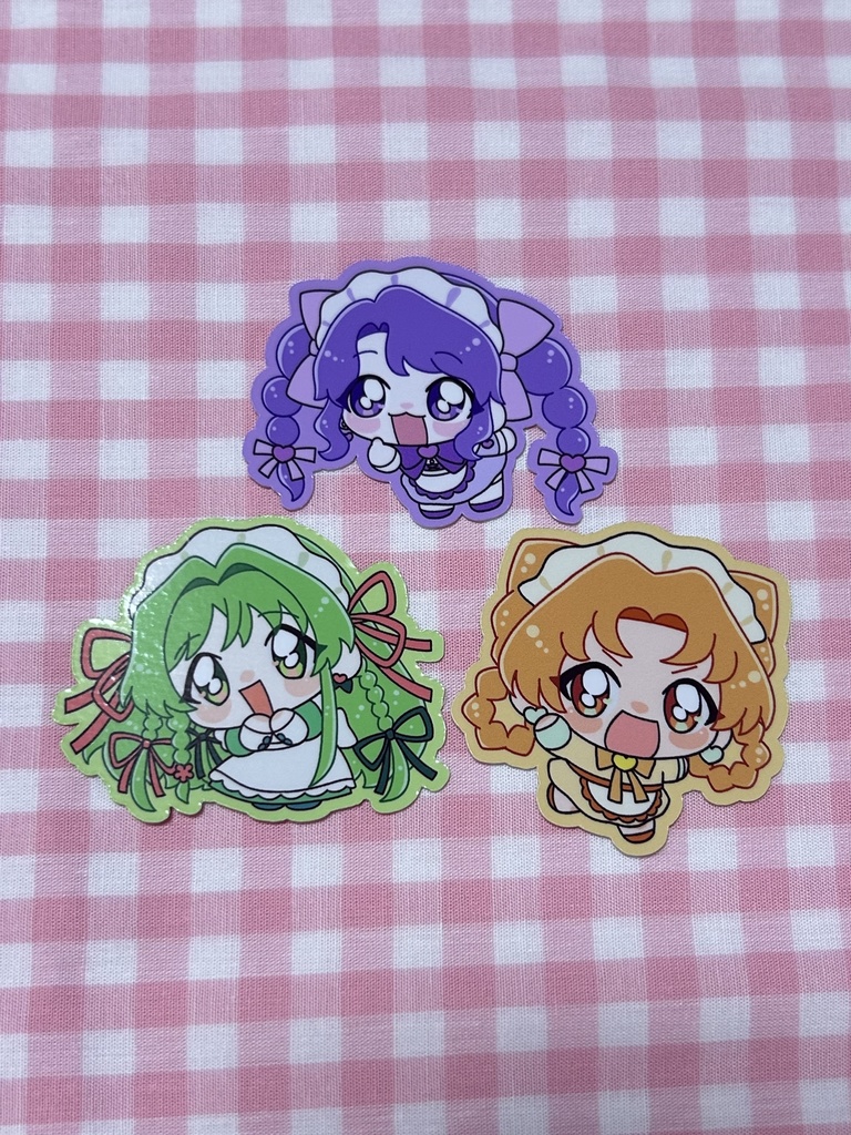 ちびメイドさんステッカー