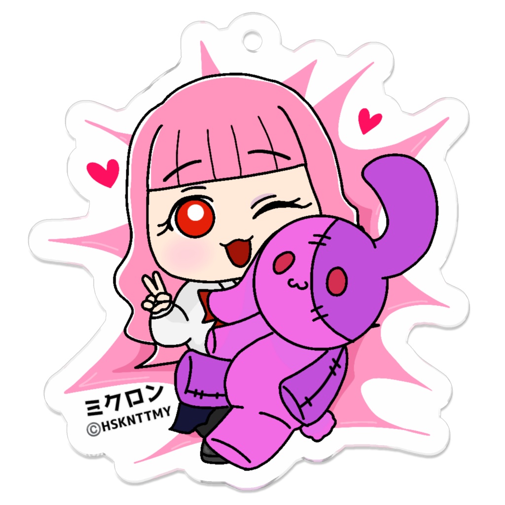 ミクロン アクリルキーホルダー