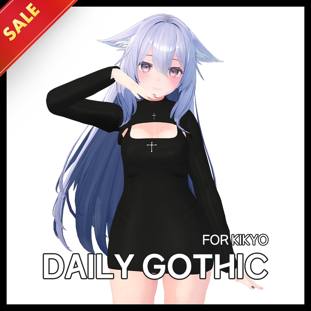 ✨セール中✨【VRC】 Daily Gothic [桔梗専用/Kikyo]