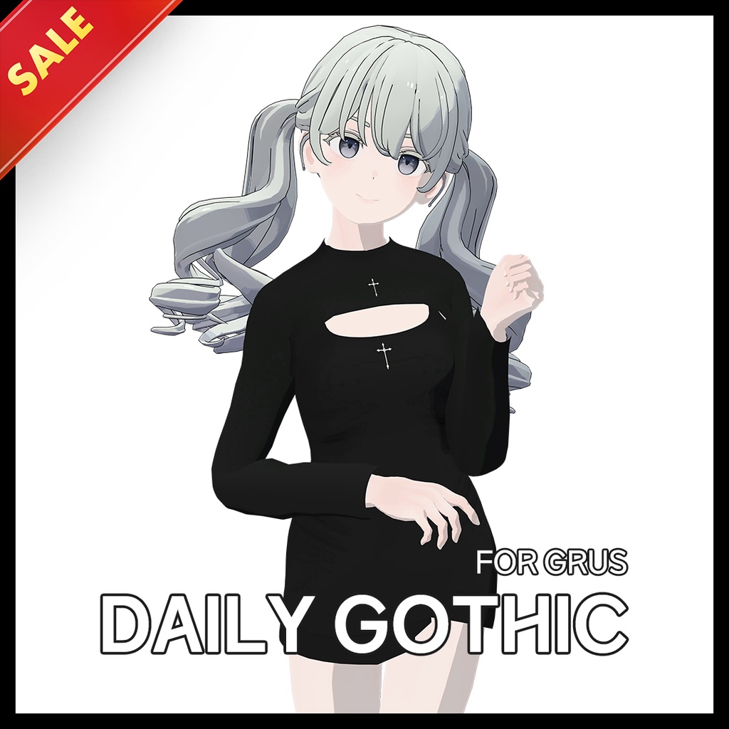 ✨セール中✨【VRC】 Daily Gothic [GRUS]
