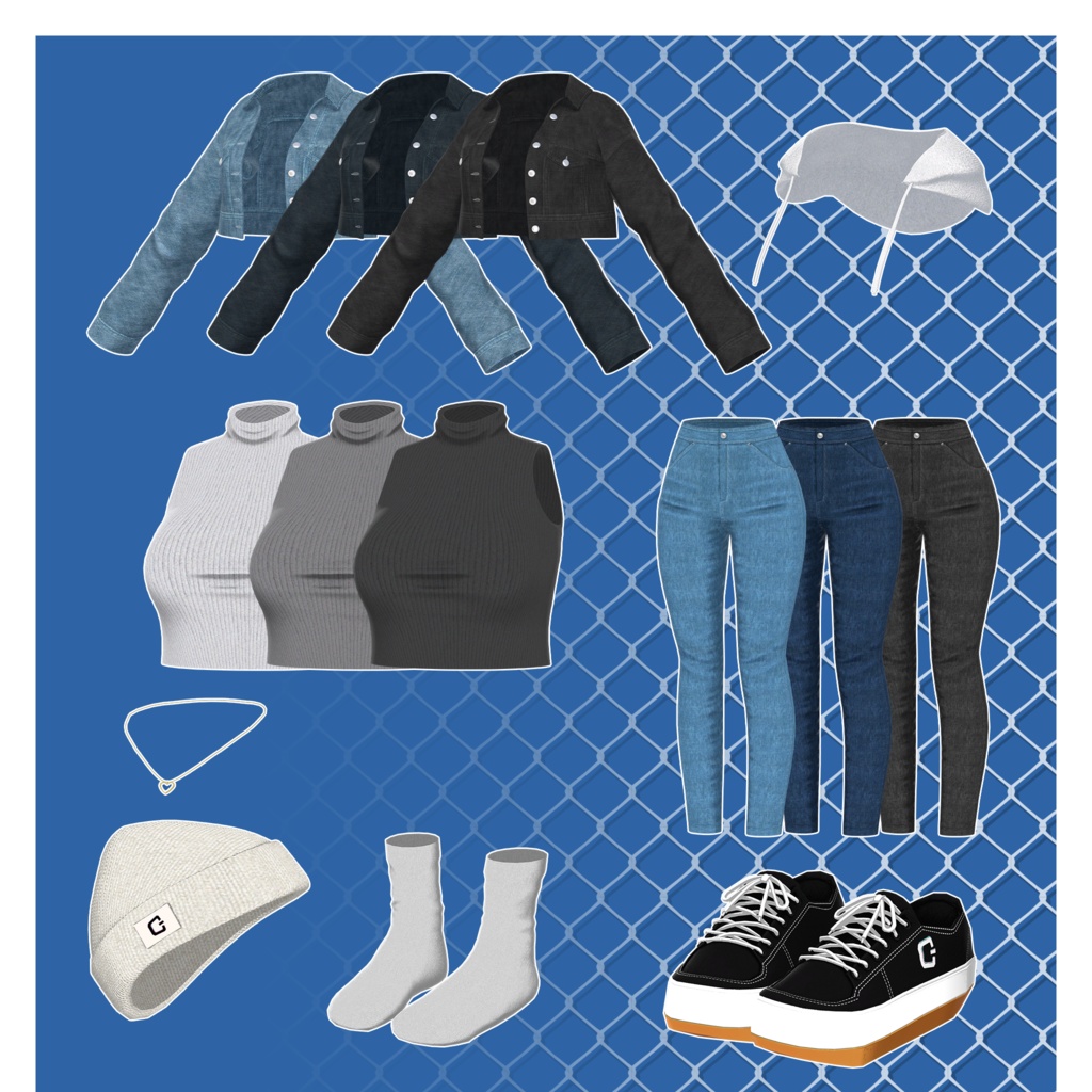 ✨セール中✨LOKY【萌/マヌカ/森羅/桔梗/セレスティア】 - 5アバター対応