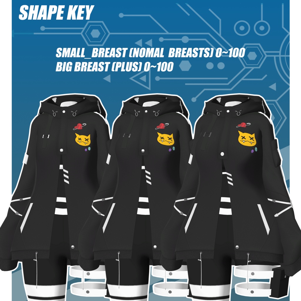 C;ODE【萌/マヌカ/新羅】 - 3アバター対応