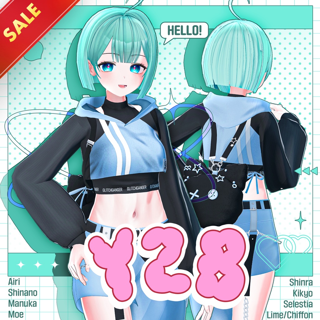 ✨セール中✨Y2B【8アバター対応】