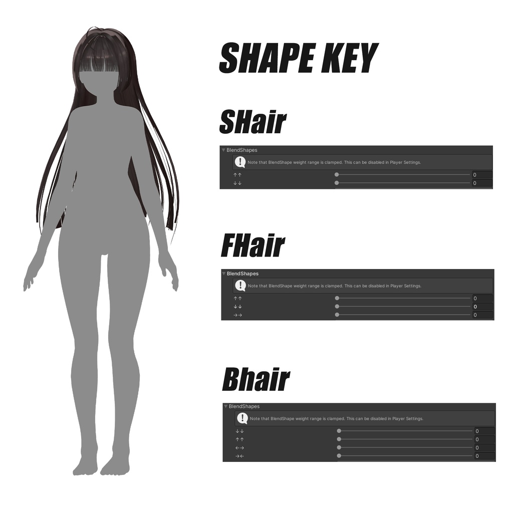 S0223 【VRC Hair】