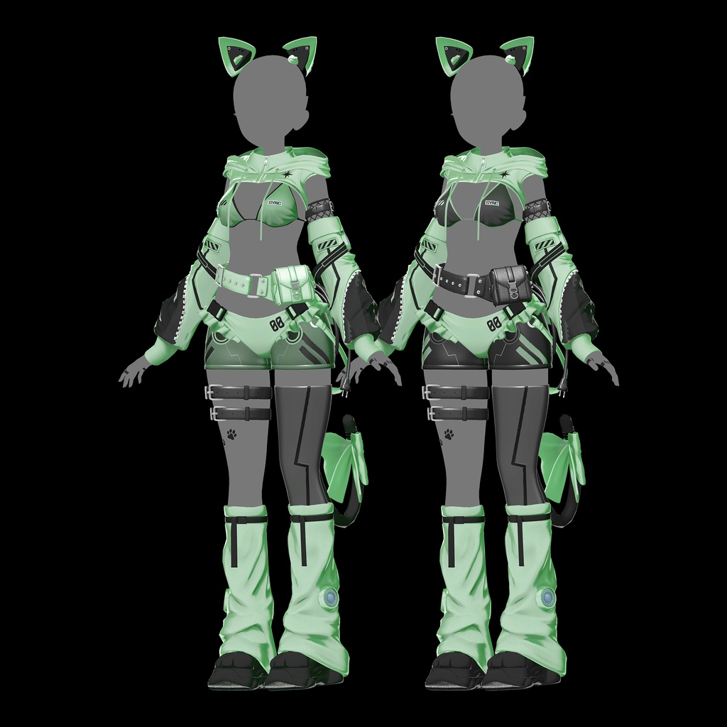 VL_Glitch【11アバター対応】