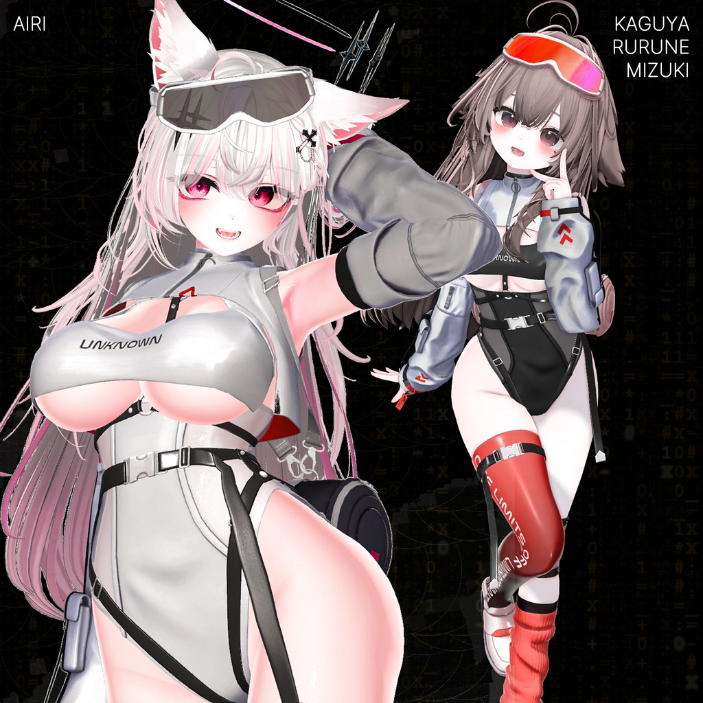 ✨ 発売記念セール中✨WM_Glitch【14アバター対応】