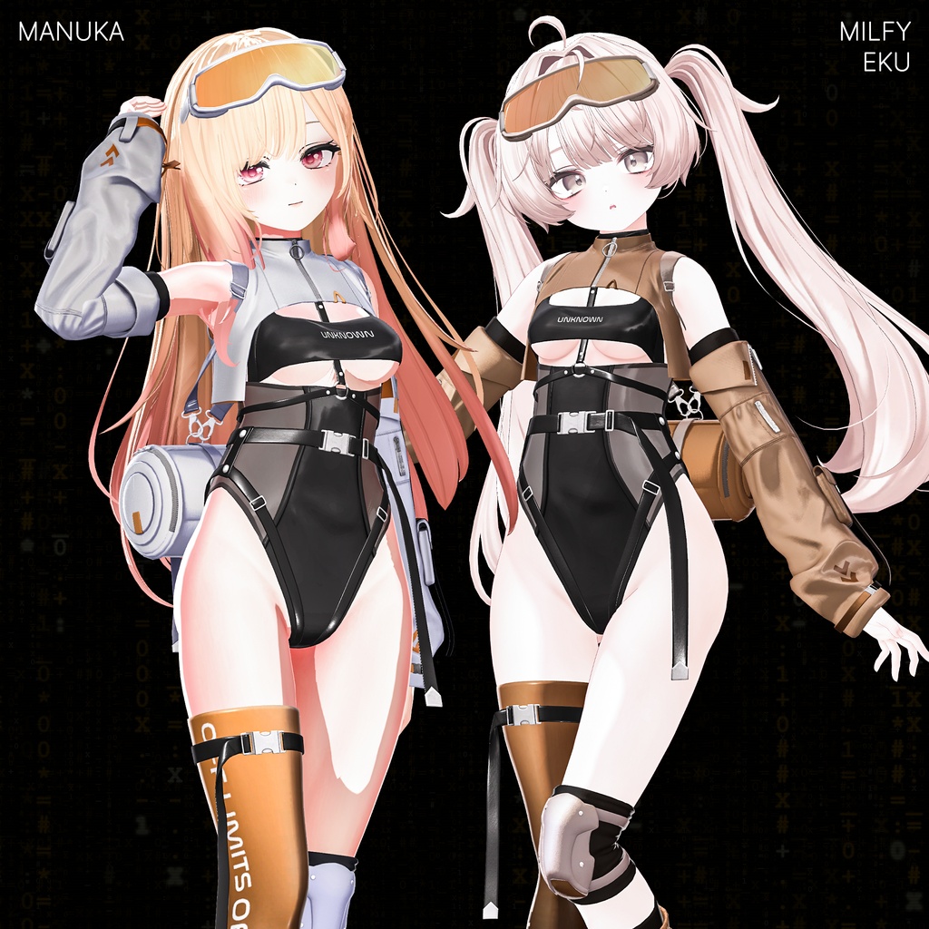✨ 発売記念セール中✨WM_Glitch【14アバター対応】