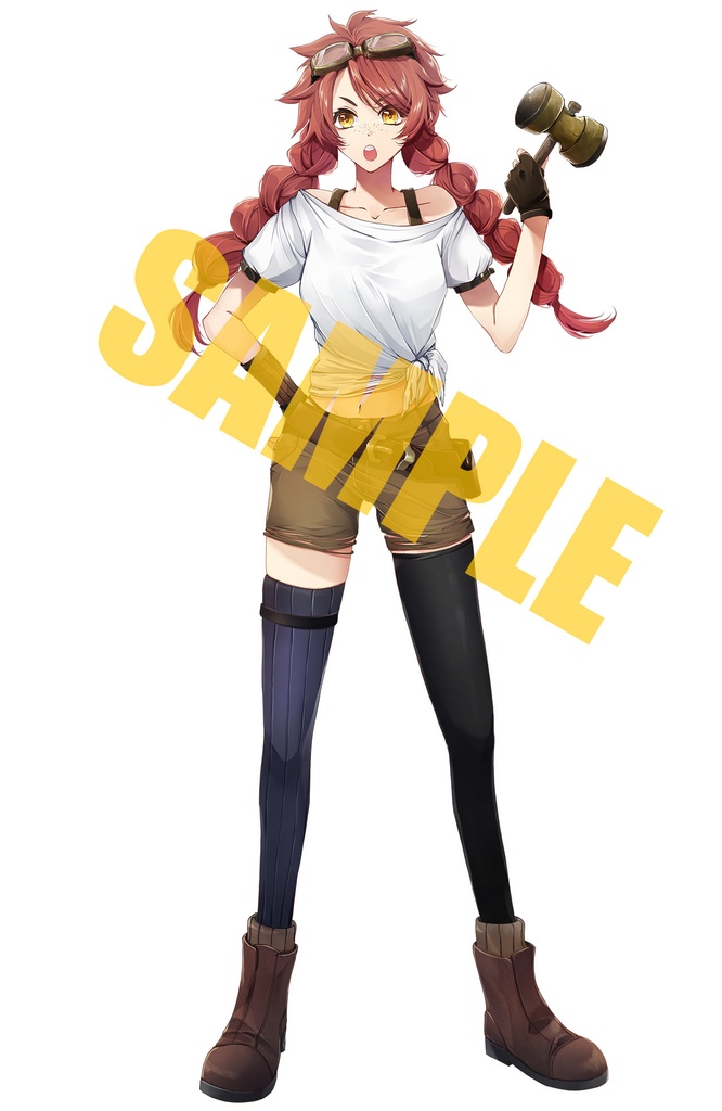 【ゲーム/TRPG/立ち絵】ショップ看板娘系セット/ファンタジー